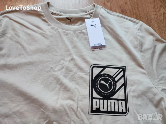 PUMA XL НОВА мъжка тениска блуза с къс ръкав, снимка 2 - Тениски - 47566645