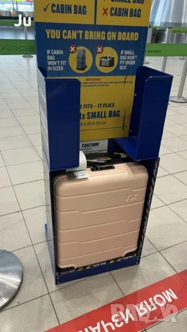  55/40/20см Ryanair WizzAir Priority приорити Куфар за самолет Кабинка ръчен багаж , снимка 2 - Куфари - 38187206