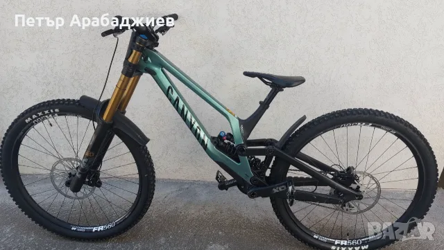 Canyon Sender CFR 2024 – даунхил велосипед КАТО НОВ!!