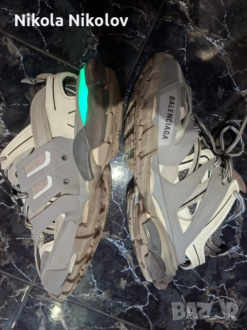 Balenciaga track grey led , снимка 4 - Маратонки - 53750451