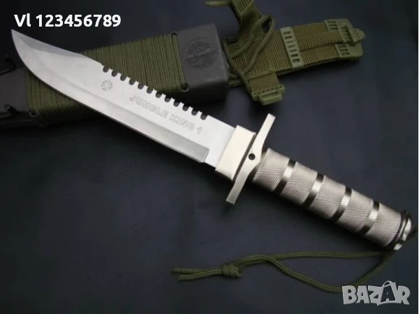 Тактически фиксиран нож за оцеляване JUNGLE KNIVE, снимка 8 - Ножове - 51540692