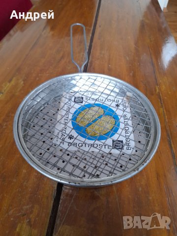 Стар тиган за готвене на пара, снимка 2 - Антикварни и старинни предмети - 34452651