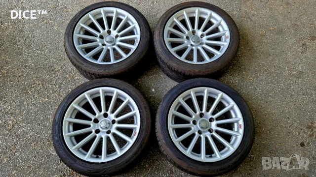 БМВ Е39 17 5х120 лети джанти BMW e36 e38 e39 e60. 235/45/17, снимка 2 - Гуми и джанти - 50573315