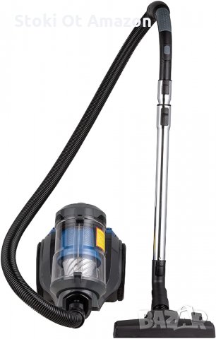 Прахосмукачка Amazon Basics multi-cyclone, HEPA filter, 700 W, 2.5 L, снимка 3 - Прахосмукачки - 35972311