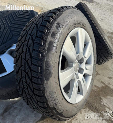 Джанти с гуми 8Jx17 5x112 57,1 Audi/ WV, снимка 5 - Гуми и джанти - 53569825