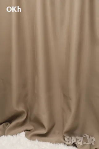 Блекаут завеси цвят Карамел, снимка 1
