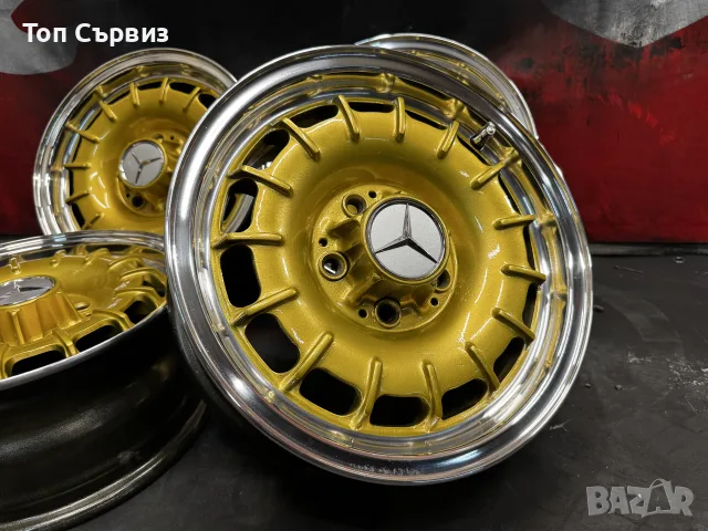 Ретро магнезиеви джанти за Мерцедес (Mercedes), 14 цола, 5х112