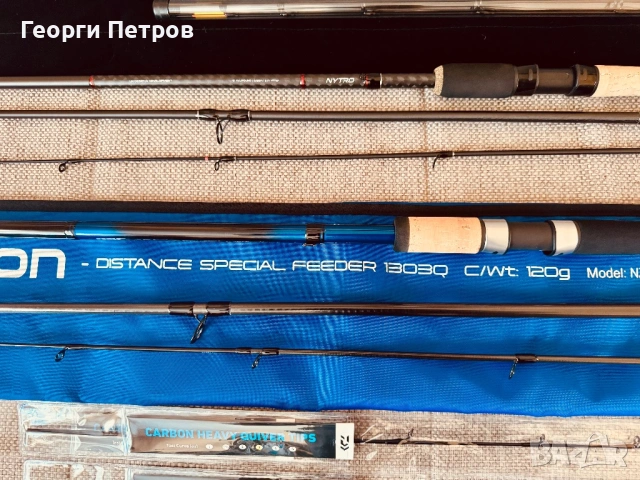 NYTRO Marvelist Allrounder 12ft & DAIWA NZon Distance Special 13ft, снимка 2 - Въдици - 53848453
