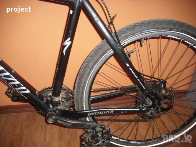 SPECIALIZED 26" АЛУМИНИЕВ щатски велосипед ,колело  с 2 диска.Промо., снимка 5 - Велосипеди - 44829765