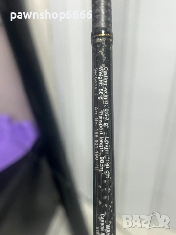 РИБАРСКИ ПРЪТ KONGER STREETO AIR XUL1902 190/0,6-7, снимка 11 - Въдици - 53684517