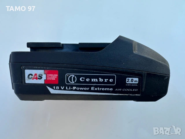 CEMBRE CB1820L - Акумулаторна батерия 18V 2.0Ah с индикатор, снимка 3 - Други инструменти - 53169893