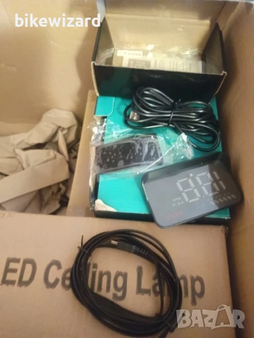 Head Up дисплей OBD2 и GPS, MPH, 3.5"/8.9 см автомобилен HUD дисплей НОВ, снимка 8 - Аксесоари и консумативи - 50729289