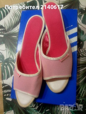 Дамски чехли Adidas N:38/39, снимка 4 - Чехли - 40883861