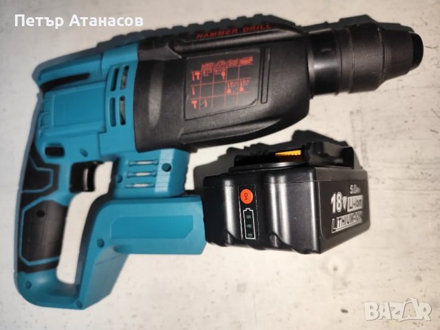 Акумулаторен безчетков перфоратор 