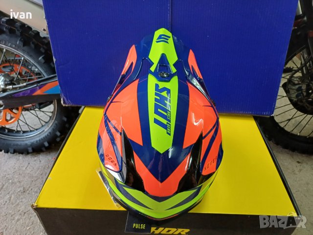 Каска Shot cross enduro шлем ктм sxf , снимка 5 - Мотоциклети и мототехника - 42430199