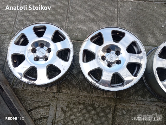 Джанти Ауди А3  15. 5х100, снимка 3 - Части - 53405236