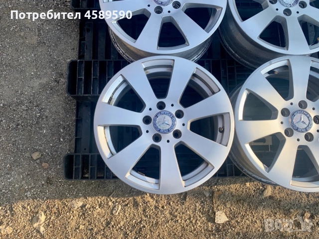 4бр.Алуминиеви джанти 16цола 5x112 ET39 за Mercedes C-Class(2007-2023),A-Class,B-Class,CLA, снимка 8 - Гуми и джанти - 51804046