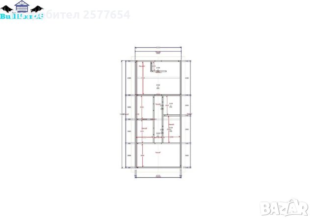 Конструкция за сглобяеми къщи, Преместваеми къщи - 84м², снимка 6 - Строителни материали - 44207780
