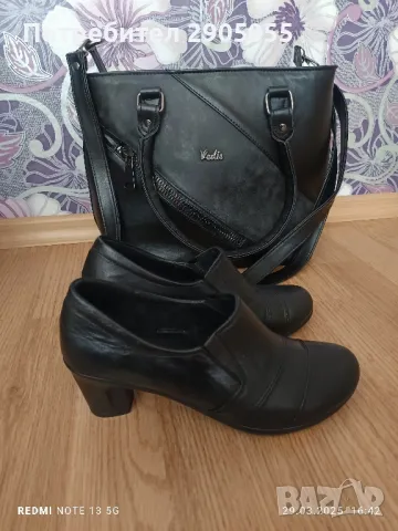 Нови дамски обувки естествена кожа , снимка 14 - Дамски обувки на ток - 49689260