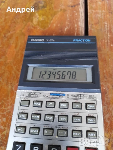 Стар калкулатор Casio FX-82L, снимка 6 - Други ценни предмети - 50552233