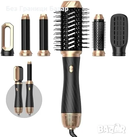 Нов Магически Стайлер – Къдри, Изправя и Суши Косата Без Увреждане, снимка 9 - Други - 49431553