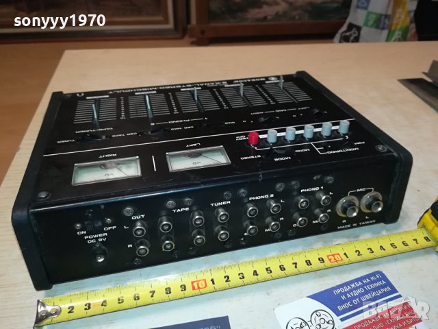 MONACOR MIXER 1806231254L, снимка 4 - Ресийвъри, усилватели, смесителни пултове - 41243034