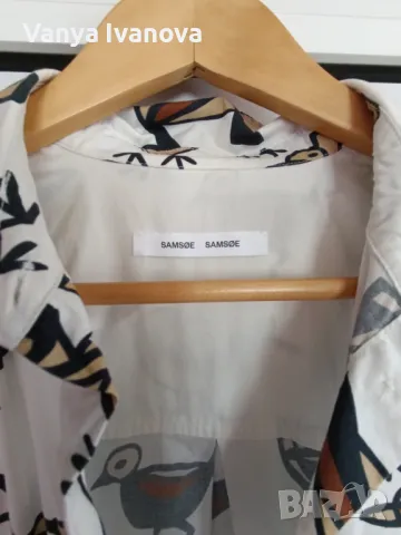 Samsoe Samsoe рокля/риза с патета, снимка 4 - Рокли - 50045531