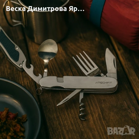 Мултифункционално ножче 6 в 1 – Всичко, от което се нуждаеш на открито, снимка 4 - Други - 51424138
