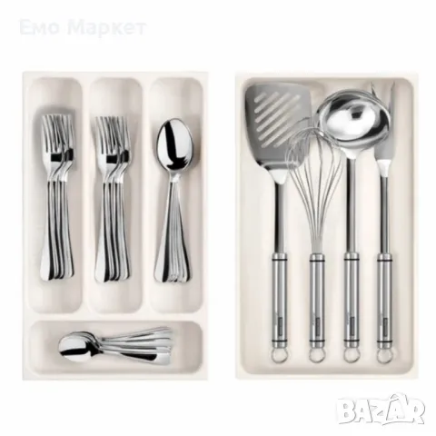 Разпределител за прибори Tescoma FlexiSPACE – Идеален ред във всяко чекмедже