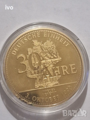 немска юбилейна монета, снимка 2 - Нумизматика и бонистика - 51219951