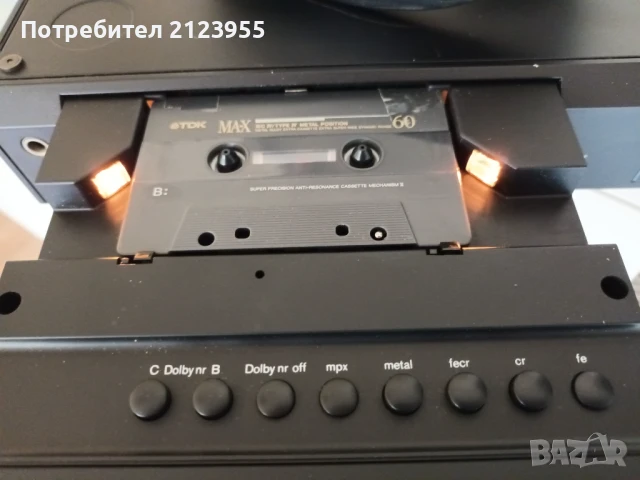 BRAUN Ретро касетен дек, снимка 9 - Декове - 50667368