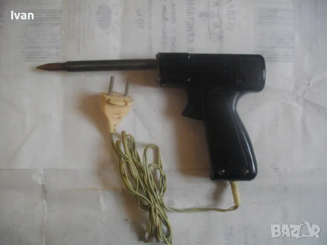 50/100 ВАТА РУСКИ СССР 1977г. ЕЛЕКТРИЧЕСКИ ПОЯЛНИК СТАРО КАЧЕСТВО ОТЛИЧНО СЪСТОЯНИЕ, снимка 3 - Поялници и запояване - 48788654