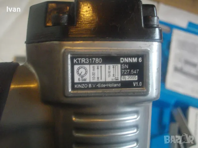 TROVEX KINZO HOLLAND НОВ ПНЕВМАТИЧЕН ТАКЕР ПЪЛЕН КОМПЛЕКТ комбиниран скоби пирони 16-32мм, снимка 13 - Други инструменти - 47782092