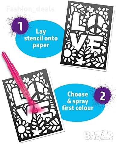 Нов комплект за изкуства и занаят/Създаване на картини с блясък/Деца 7+, снимка 4 - Други - 41453978