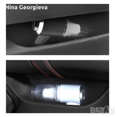 Компактна безжична прохусмокачка за дома и автомобила, снимка 8 - Аксесоари и консумативи - 52853406