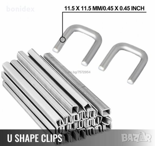 Клипс машина+4000 клипса. Машина за връзване на карначета, колбаси, наденици! , снимка 3 - Месомелачки - 34771451