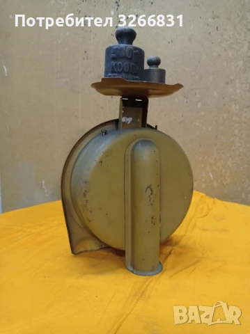 ретро кухненско кантарче - СССР , снимка 3 - Антикварни и старинни предмети - 50592957