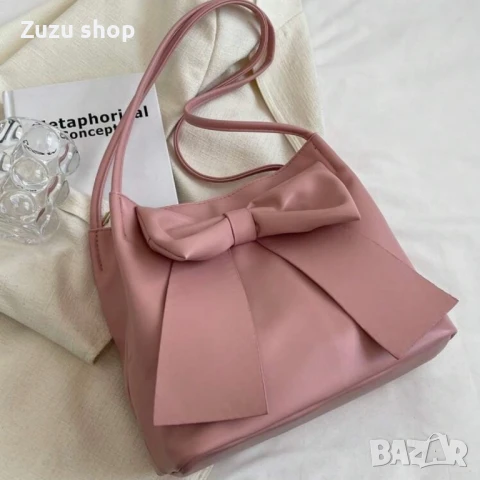 Дамска чанта с панделка, снимка 9 - Чанти - 51084540