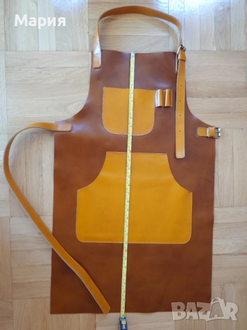 Готварска/кухненска престилка естествена кожа, снимка 2 - Аксесоари за кухня - 52139895