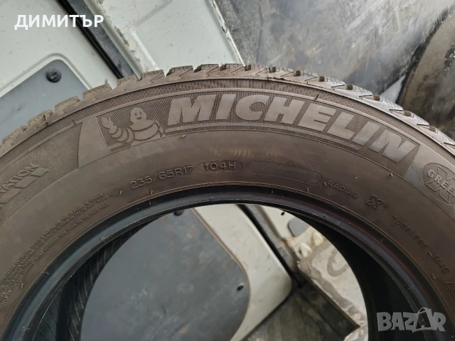 4бр.зимни гуми MICHELIN 235 65 17 DOT17 цена за брой, снимка 6 - Гуми и джанти - 51371872