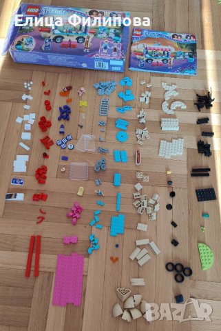 Lego Friends 41129 - Бус за хот-дог в  увеселителния парк, снимка 2 - Конструктори - 41948071