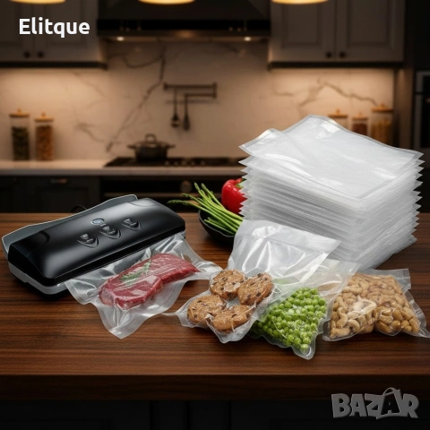 Вакуумни пликове за запечатване на храни – комплект 30 броя в 3 размера