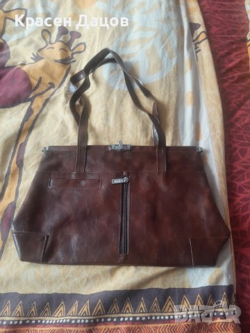 Чанта естествена кожа 
