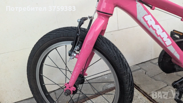 Детско колело 16 цола RAM, снимка 5 - Детски велосипеди, триколки и коли - 53806977