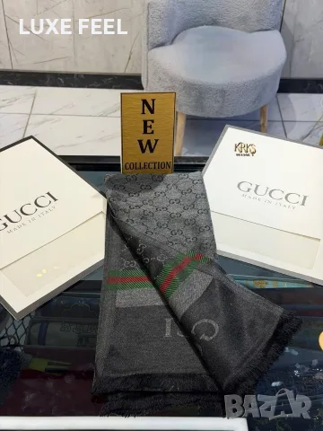 Gucci ✨ Дамски Шалове , снимка 8 - Шалове - 56328950