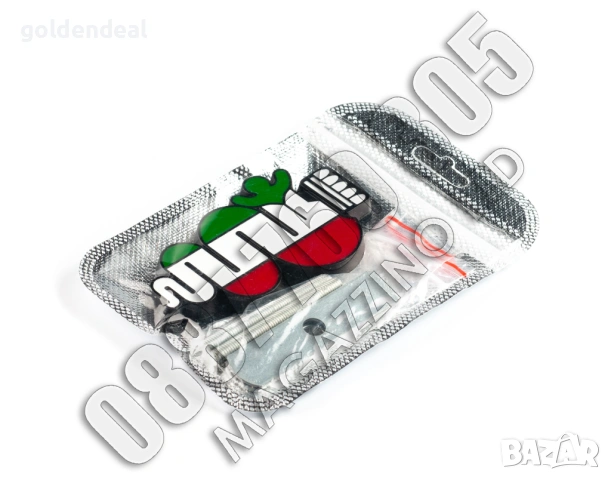 Емблема За Радиаторна Решетката Алфа Ромео Змия с Болтове, снимка 8 - Аксесоари и консумативи - 53747017