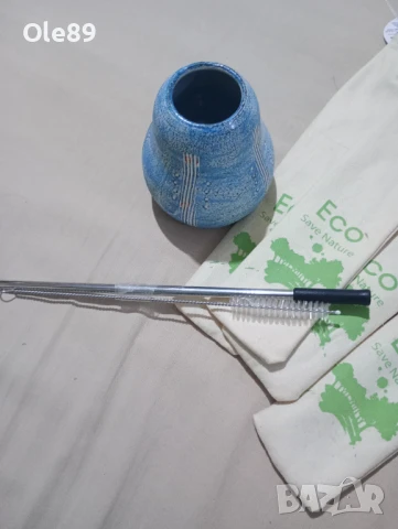 Калабаса традиционно пиене на чай мате, снимка 6 - Чаши - 49042170