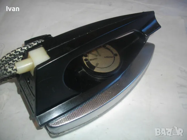 Руска СССР 1987г. Соц ЕЛЕКТРИЧЕСКА ЮТИЯ 1000 ВАТА модел УТ, произвеждан за България НРБ ОЛЕКОТЕНА, снимка 6 - Ютии - 48396415