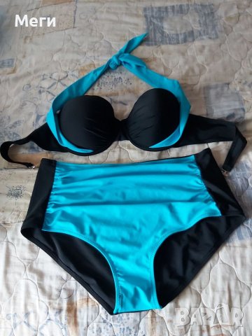 Дамски бански с висока талия 