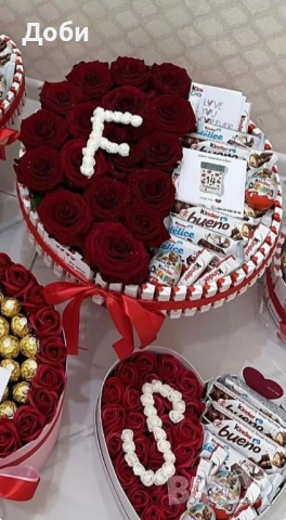 Вечни рози, снимка 3 - Подаръци за жени - 53719449